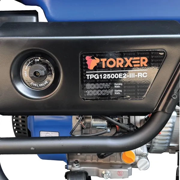 موتور برق بنزینی ۱۰ کیلووات تکفاز سه فاز تورکسر مدل TPG12500E2IIIRC ریموتدار - تصویر 12